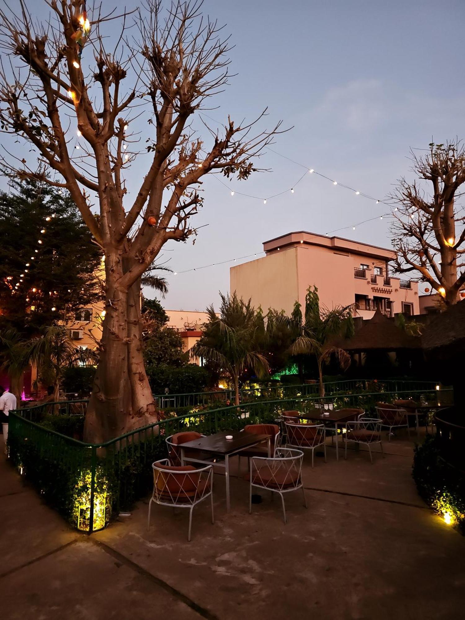 Le Baobab Hotell Bamako Exteriör bild